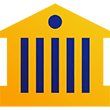 Financiële sector-pictogram