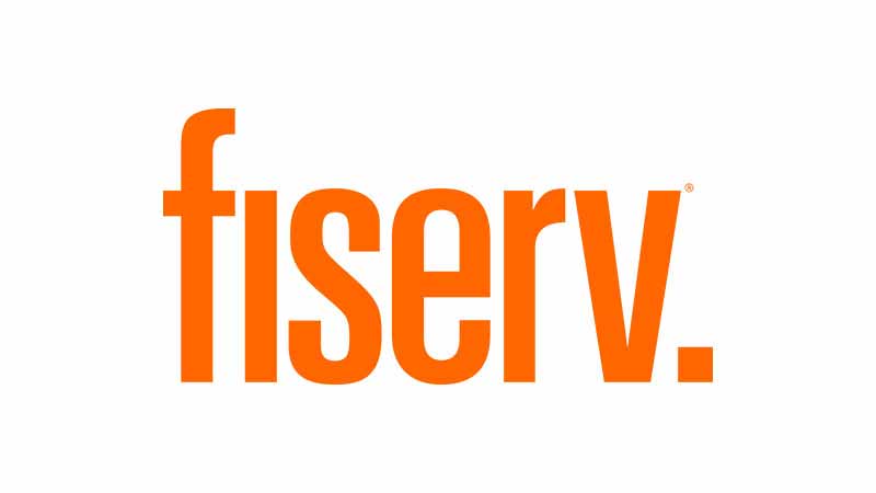 Fiserv logo.